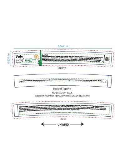 Label (Hf  Painrelief  Balm Label  V1.2  Pantone Page 001)