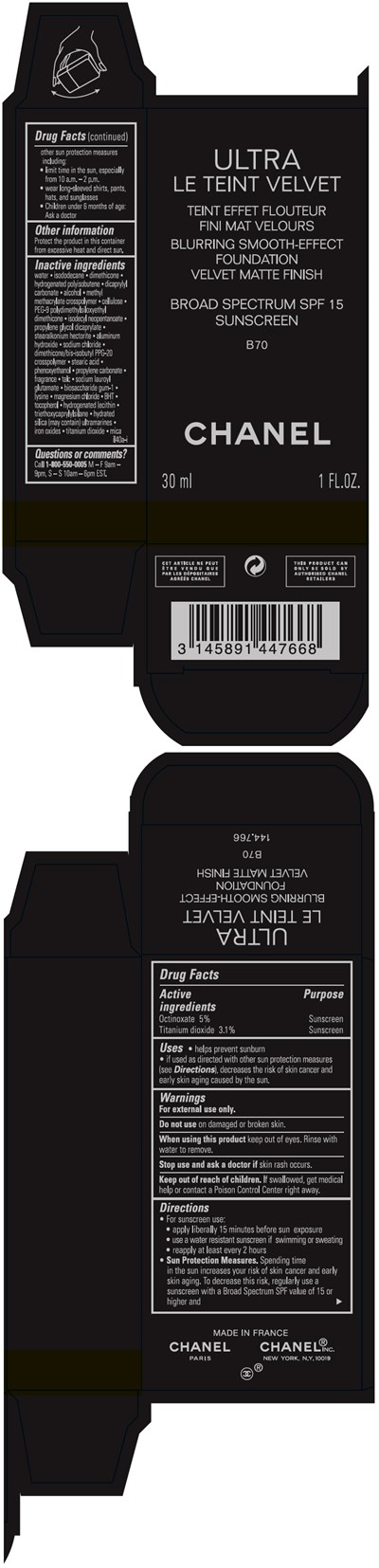 ultra-11.jpg PRINCIPAL DISPLAY PANEL - 30 ml Bottle Carton - B70 - ultra 11