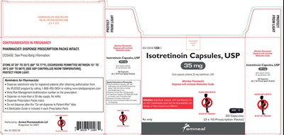 35mg Carton (Isotretinoin Capsules Usp Absorica 12)