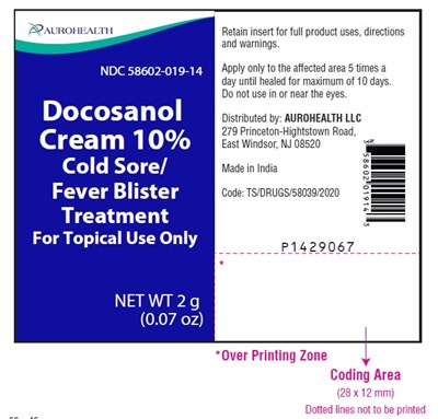 docosanol-fig5.jpg PACKAGE LABEL-PRINCIPAL DISPLAY PANEL - Pump Label 10% (2 g Pump) - docosanol fig5