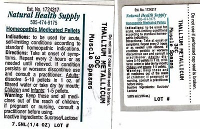 Muscle Spasms Label (Nhs Muscle Spasms)