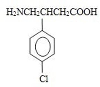 baclofen-structure.jpg Baclofen structure - baclofen structure