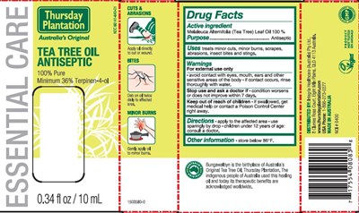 Tea Tree Antiseptic Oil 10 mL Carton (Teatreeoil10mlcarton)