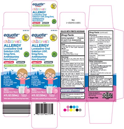 loratadine-01.jpg PRINCIPAL DISPLAY PANEL - 120 mL Bottle Carton - loratadine 01