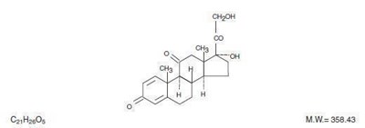This Is An Image Of The Formula For Prednisone. (Prednisonetab 1)