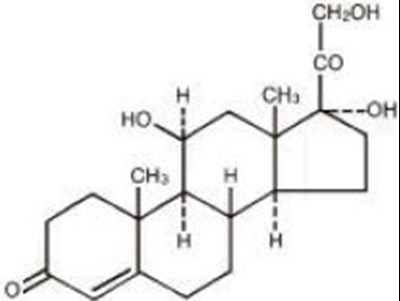 Hydrocortisone - Structure - hydrocortisone tablets 1