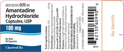 amantadine-hydrochloride-capsules-usp-100-mg-bottle-label.jpg Amantadine Hydrochloride Capsules, USP 100 mg Bottle Label - amantadine hydrochloride capsules usp 100 mg bottle label