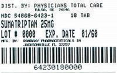 25mg Label (6423)