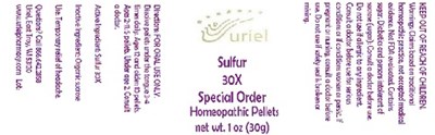 Sulfur30specialorderpellets