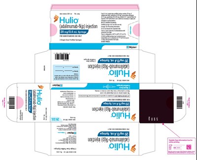 HULIO Prefilled Syringe Carton - 20 mg/0.4 mL - image 24