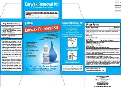 Flents Earwax Removal Kit Box (Flents Earwax Removal Kit 1)