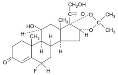 Chemical Structure - cordran 01