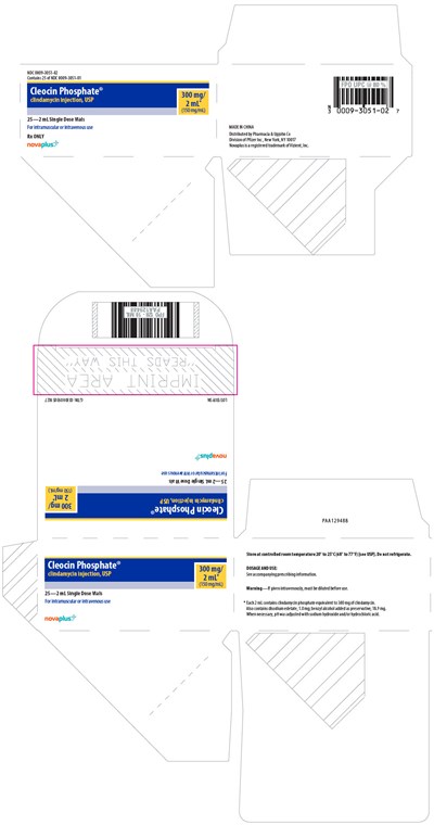 PRINCIPAL DISPLAY PANEL - 2 mL Vial Carton - cleocin 04