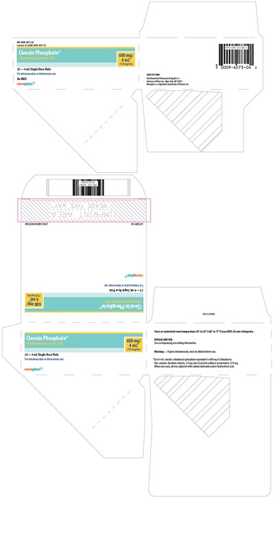 PRINCIPAL DISPLAY PANEL - 4 mL Vial Carton - cleocin 06