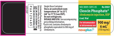 PRINCIPAL DISPLAY PANEL - 6 mL Vial Label - cleocin 07