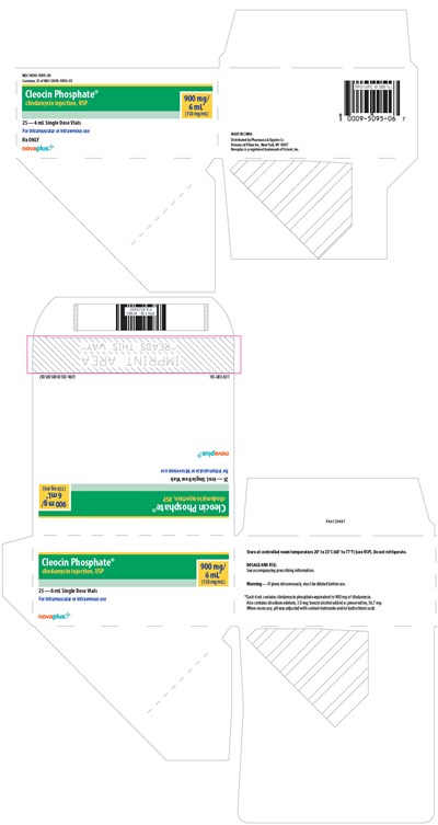 PRINCIPAL DISPLAY PANEL - 6 mL Vial Carton - cleocin 08