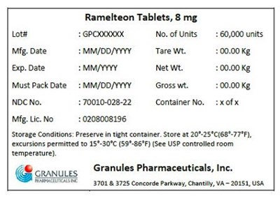 Ramelteon 8mg Bulk Label.jpg