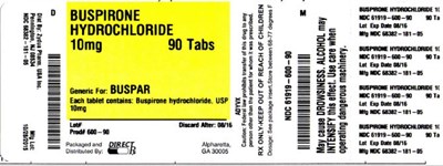 buspirone.jpg image description - buspirone