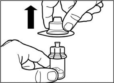 Lift The Packaging Off The Vial Adapter With A Vertical Movement. (Signiforlar 07)