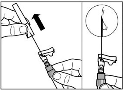 Pull The Protective Cover Straight Off The Needle. (Signiforlar 14)