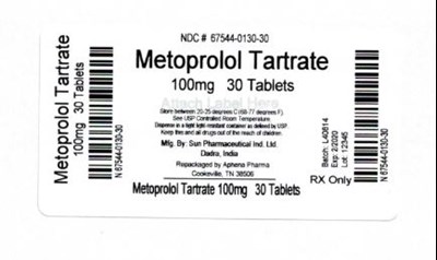 Bottle Label 100 mg (67544 0130 30)