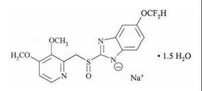 pantoprazole.jpg structure - pantoprazole