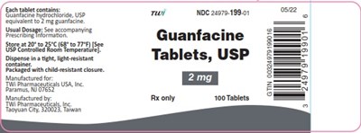 2 mg Label - guanfacine tablets usp 3