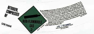 Us Oxygen Hp N2 Sl Label (Us Oxygen Hp N2 Sl)