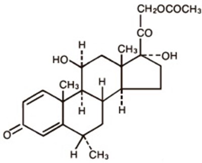 methylprednisolone-str.jpg Methylprednisolone Acetate Chemical Srtucture - methylprednisolone str