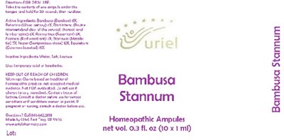 Bambusastannumampules