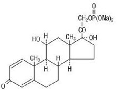 Chemical Structure - prednisolone 01