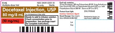 Principal Display Panel (8 mL Vial Label)