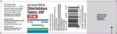 chlorthalidone-25mg.jpg 90 tablets - chlorthalidone 25mg