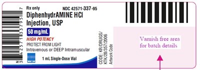 Vial Label (Diphenhydramine Viallabel)