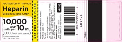 Package Label – Principal Display Panel – Heparin 10 mL Multiple Dose Vial Label (Hep0v 0000 03)
