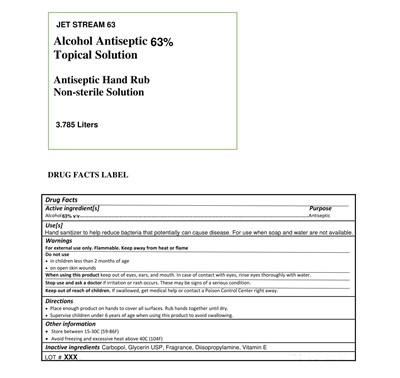 63 ml label - JSF 63 PRINCIPAL DISP AND DRUG FACTS 1