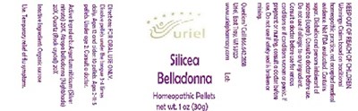 Siliceabelladonnapellets