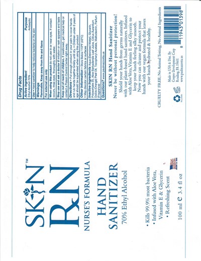 Image Description (Skinrn Label)