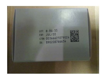 Anavip Serialized Carton Example