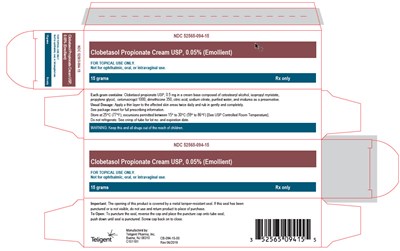 Clob Cream Emol 15g Carton