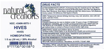Image Of Label (Hives)