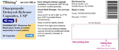 omeprazole-fig3.jpg PACKAGE LABEL-PRINCIPAL DISPLAY PANEL - 40 mg (30 Capsules Bottle) - omeprazole fig3