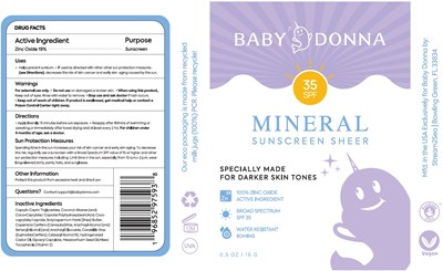 baby-donna-mineral-sunscreen-sheer-35-spf-label-1.jpg Baby Donna Mineral Sunscreen Sheer 35 SPF - baby donna mineral sunscreen sheer 35 spf label 1