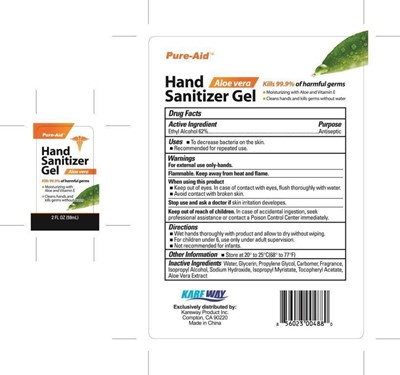 HandSanitizerGel.jpg image of bottle label - HandSanitizerGel