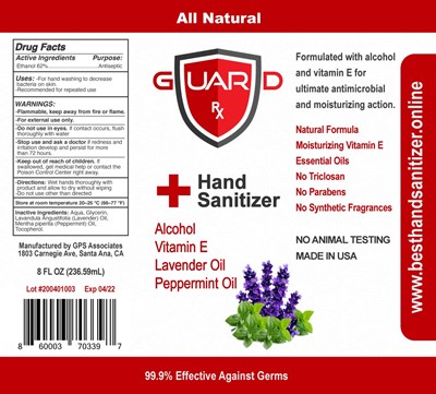 LavenderPeppermint236mL.jpg 236 ml label - LavenderPeppermint236mL