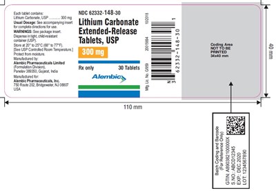 Lithium Carbonate Er 300mg