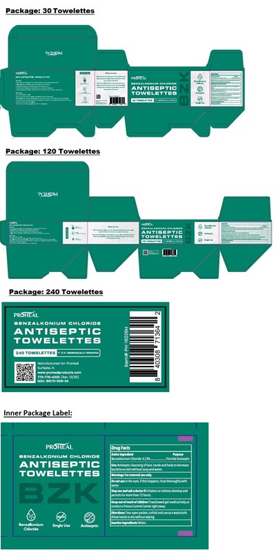 Prohealantiseptictowelette (86173006 5)