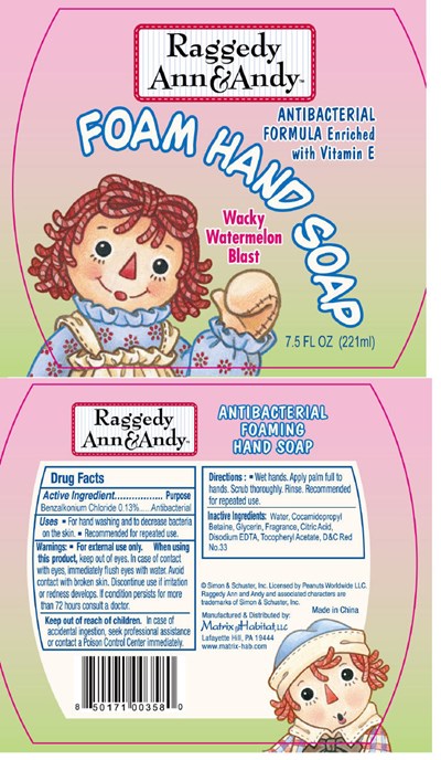 Principal Display Panel - 221ml Bottle Label - watermelon 01