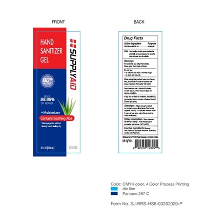 236 mL Hand Sanitizer Label (Rrs Hs8 Packagelabel P.pdf Page 1)