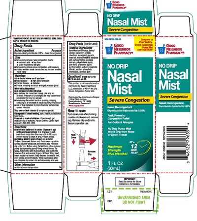 Good Neighbor Pharmacy No Drip Nasal Mist 1 Fl Oz (7j8el Nasal Spray)